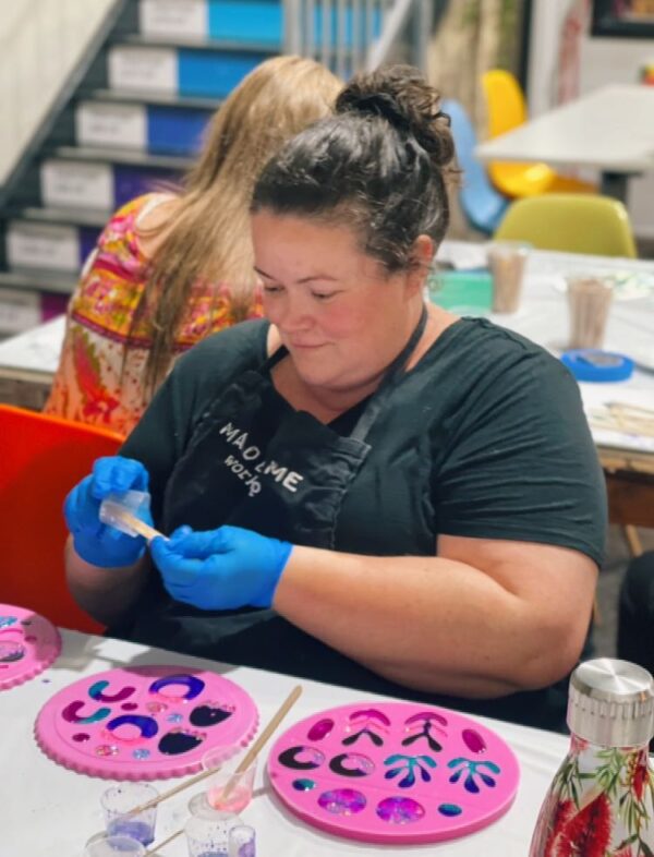 Resin Jewellery Class at The Creative Fringe